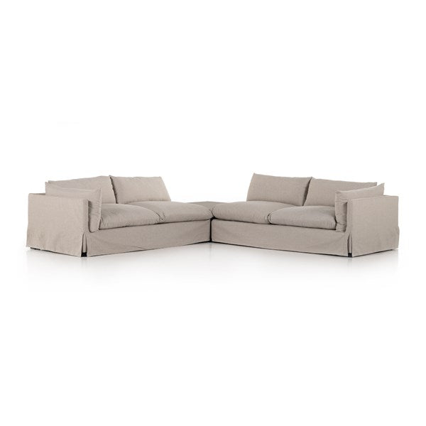 Habitat 2-Pc Sectional W/Corner Table