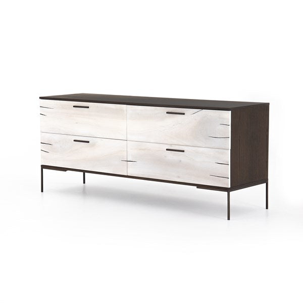 Cuzco 4 Drawer Dresser-Bleached Yukas