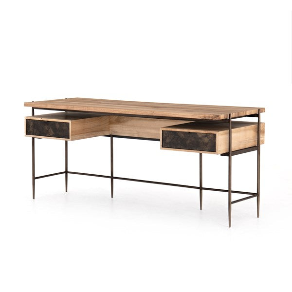 Miguel Desk-Bleached Walnut