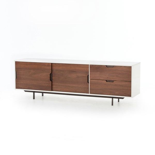 Tucker Large Media Console-White
