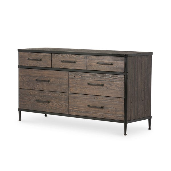 Crowley Extra Wide Dresser - Light Carb