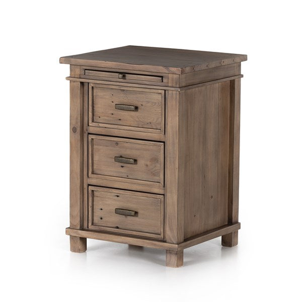 Settler Bedside Cabinet 3drw-Sun Ash