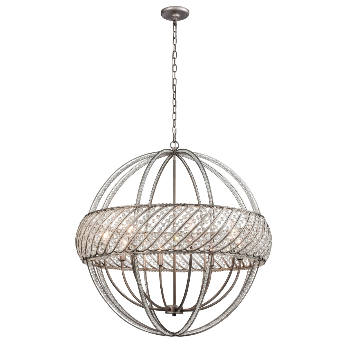 BRADINGTON 32'' WIDE 8-LIGHT CHANDELIER