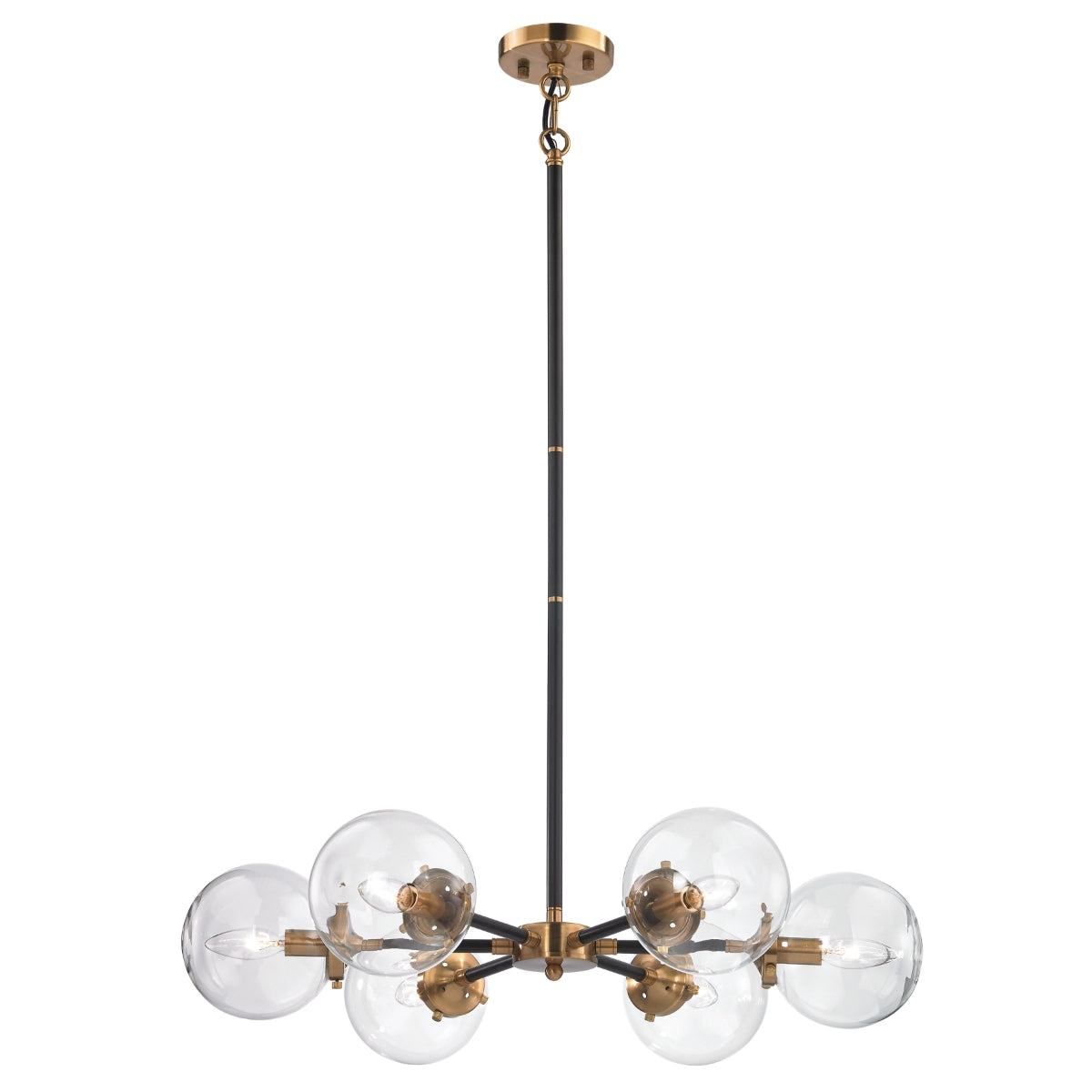 BOUDREAUX 28'' WIDE 6-LIGHT CHANDELIER