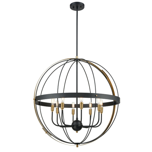 CALDWELL 32'' WIDE 8-LIGHT CHANDELIER