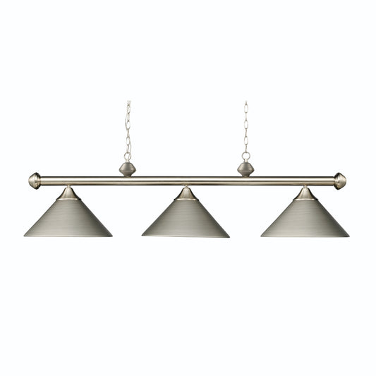 CASUAL TRADITIONS 51'' WIDE 3-LIGHT LINEAR CHANDELIER