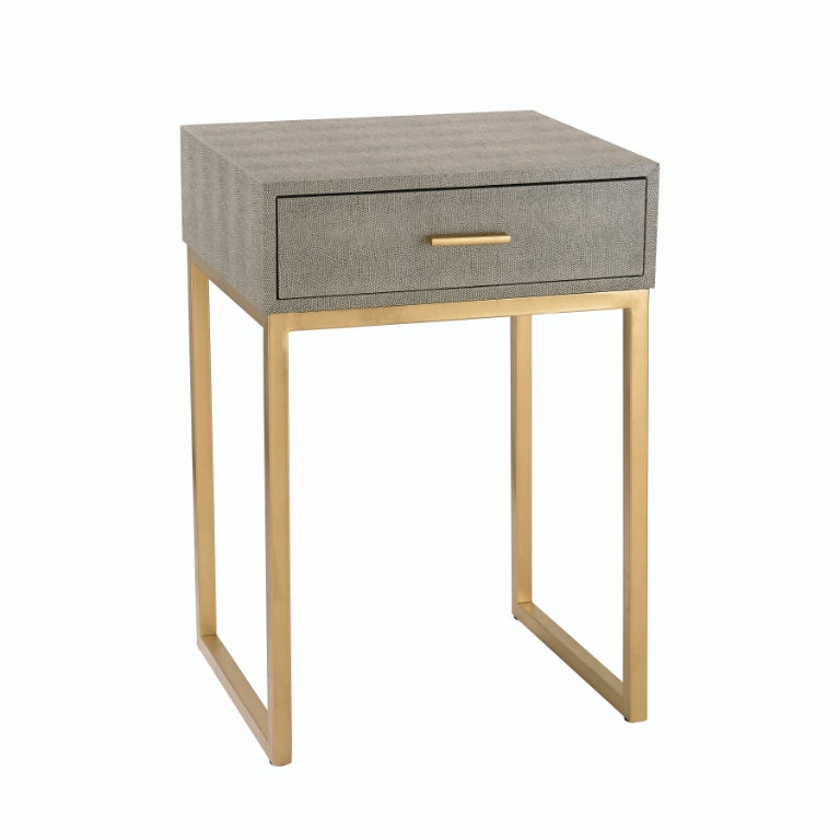 SHAGREEN ACCENT TABLE