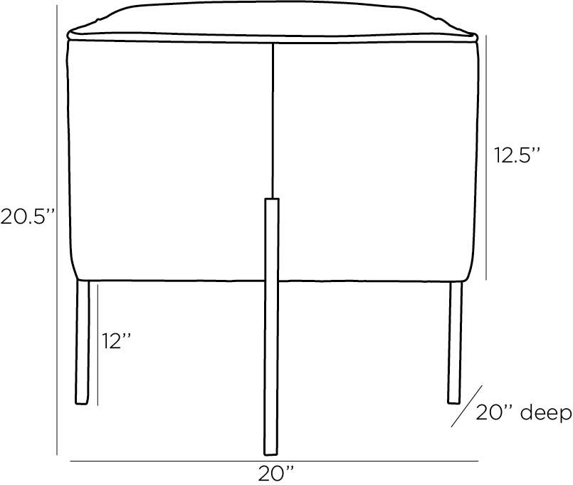 KENSINGTON STOOL