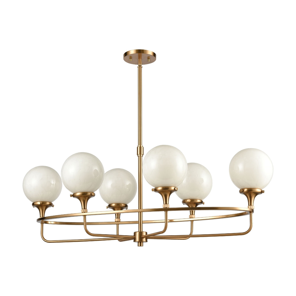 BEVERLY HILLS 38'' WIDE 6-LIGHT LINEAR CHANDELIER