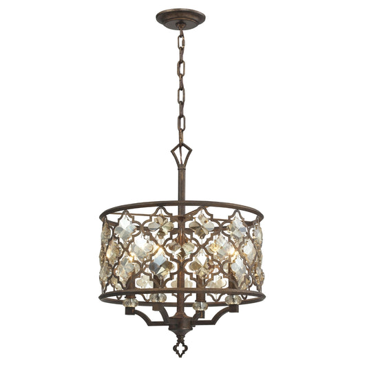 ARMAND 17'' WIDE 4-LIGHT CHANDELIER