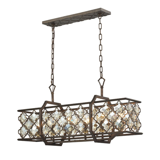 ARMAND 35'' WIDE 6-LIGHT LINEAR CHANDELIER