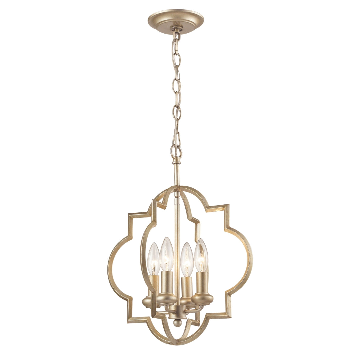 CHANDETTE 14'' WIDE 4-LIGHT CHANDELIER