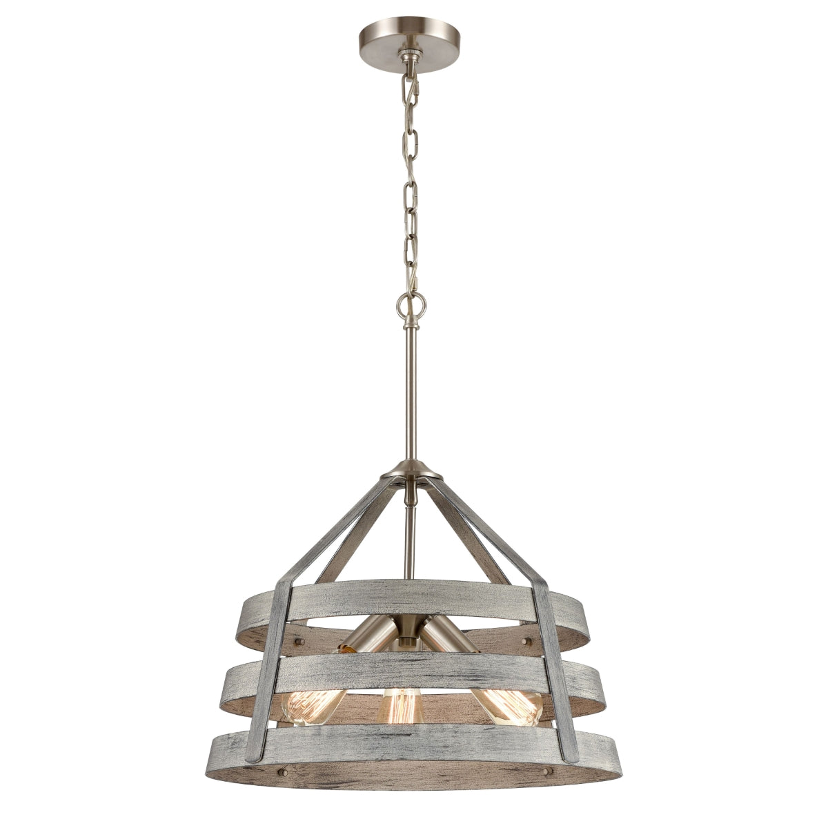 BRIGANTINE 18'' WIDE 3-LIGHT CHANDELIER