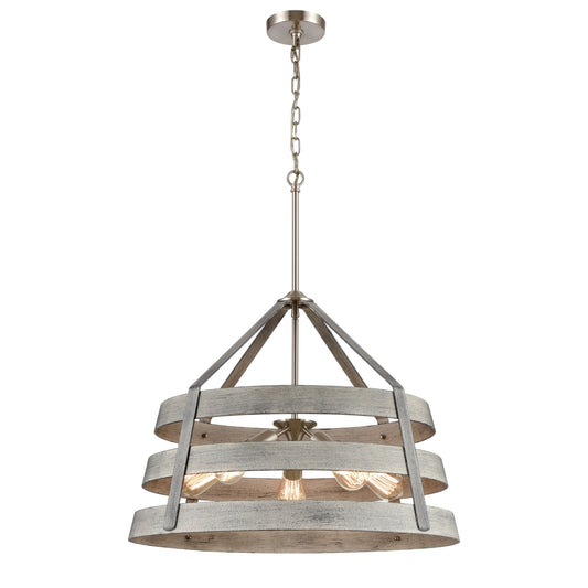 BRIGANTINE 24'' WIDE 5-LIGHT CHANDELIER