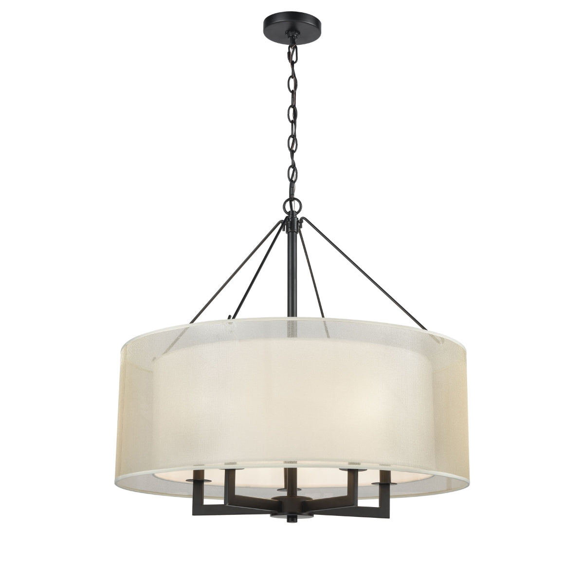 ASHLAND 26'' WIDE 5-LIGHT CHANDELIER