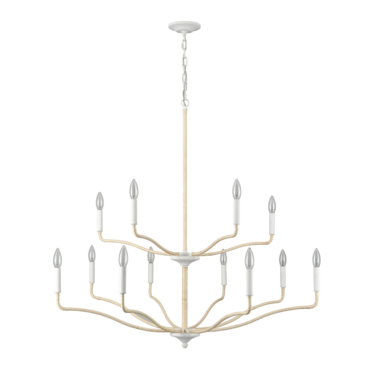 BREEZEWAY 40'' WIDE 12-LIGHT CHANDELIER