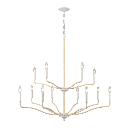 BREEZEWAY 40'' WIDE 12-LIGHT CHANDELIER