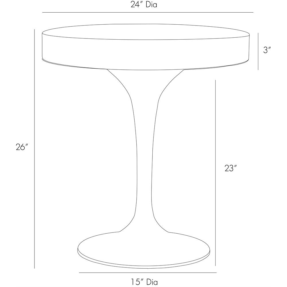 DARYL END TABLE