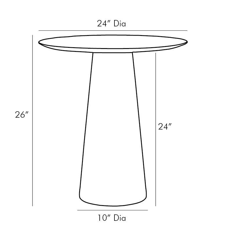 THEODORE END TABLE