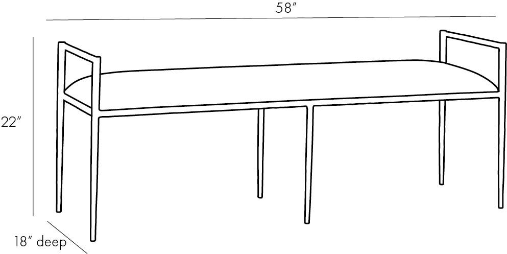 BARBANA BENCH MUSLIN