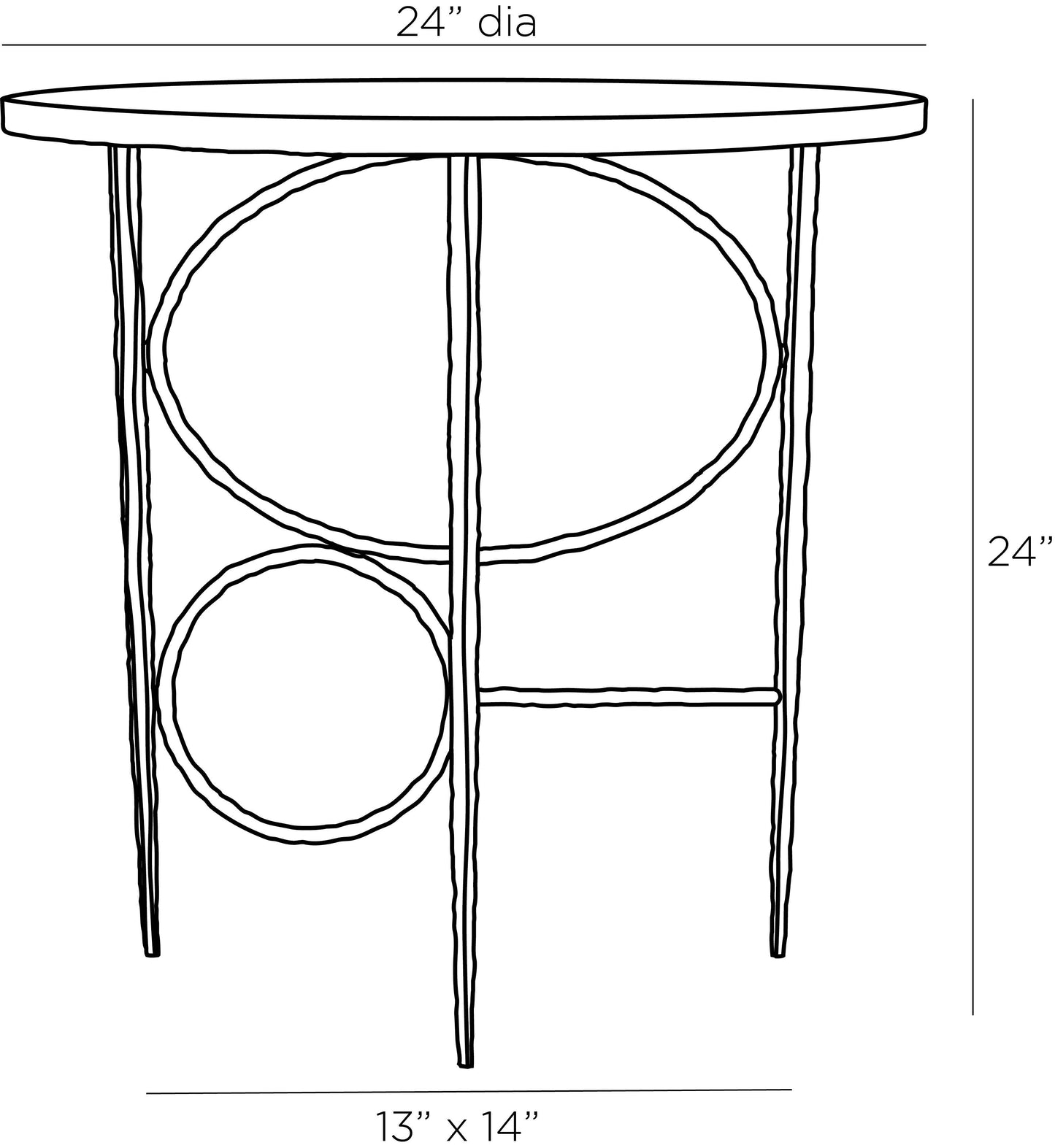 SIMEON END TABLE