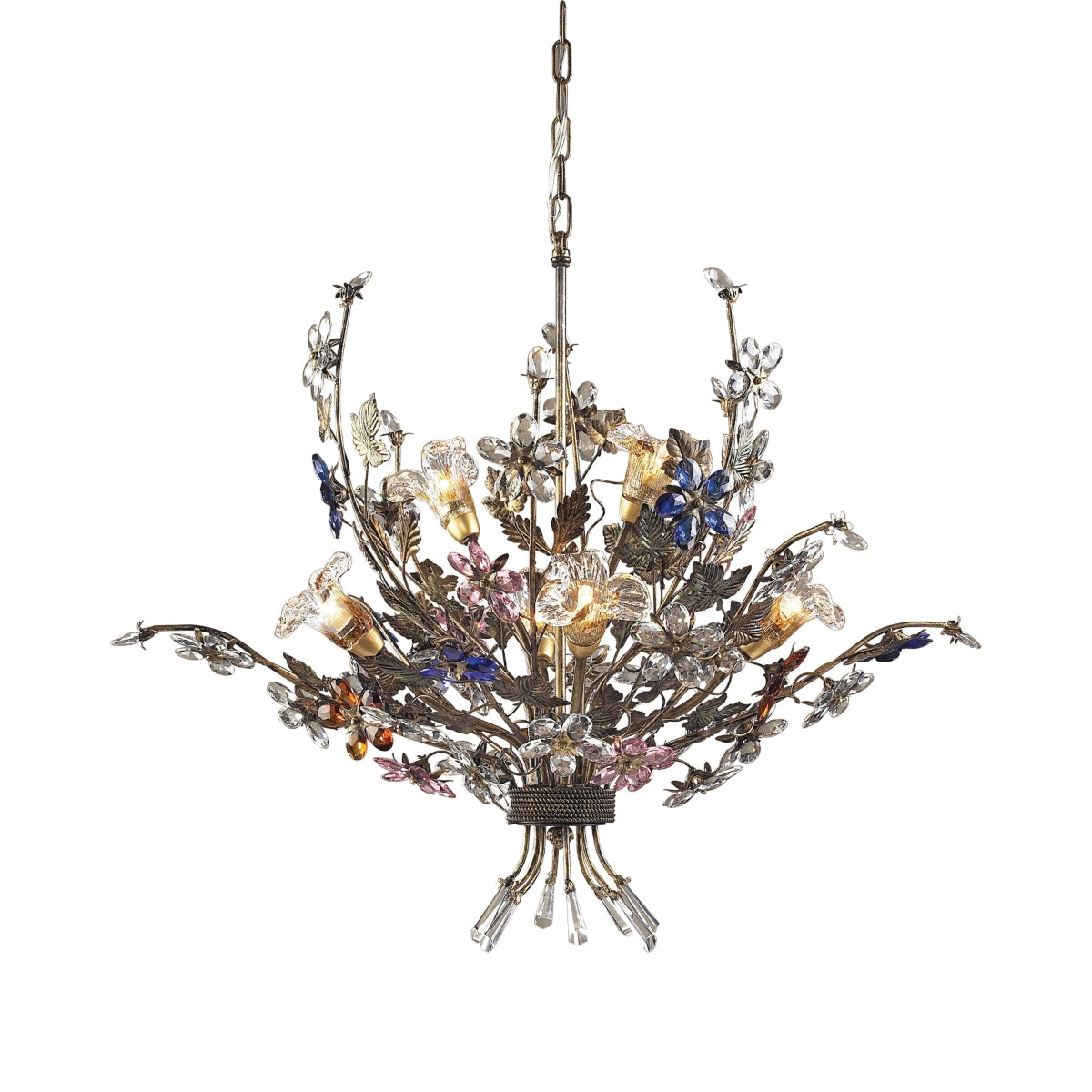 BRILLARE 32'' WIDE 6-LIGHT CHANDELIER