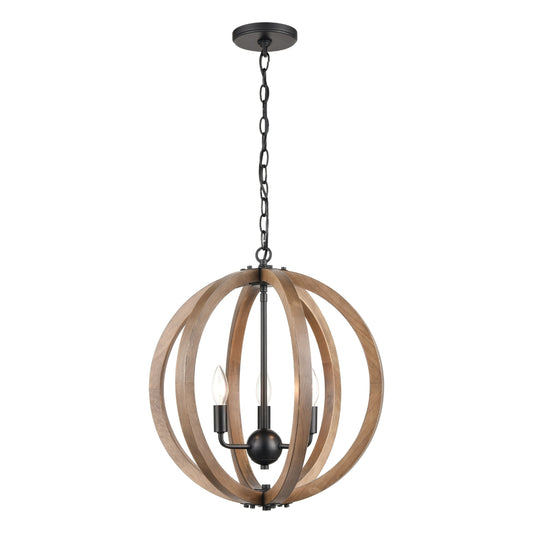 BARROW 18'' WIDE 3-LIGHT CHANDELIER