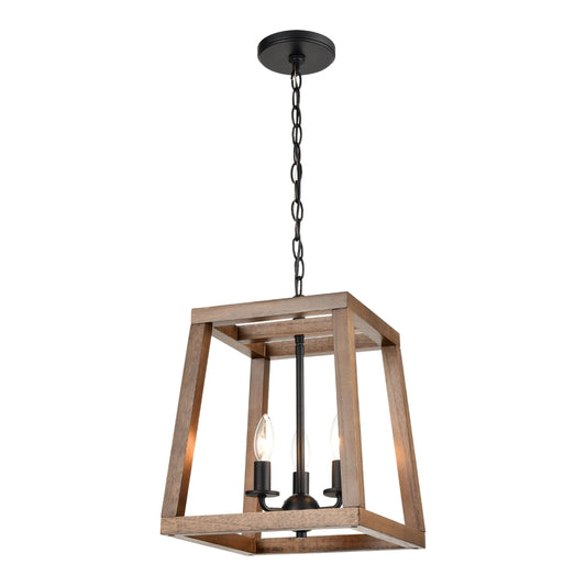 BARROW 12'' WIDE 3-LIGHT CHANDELIER