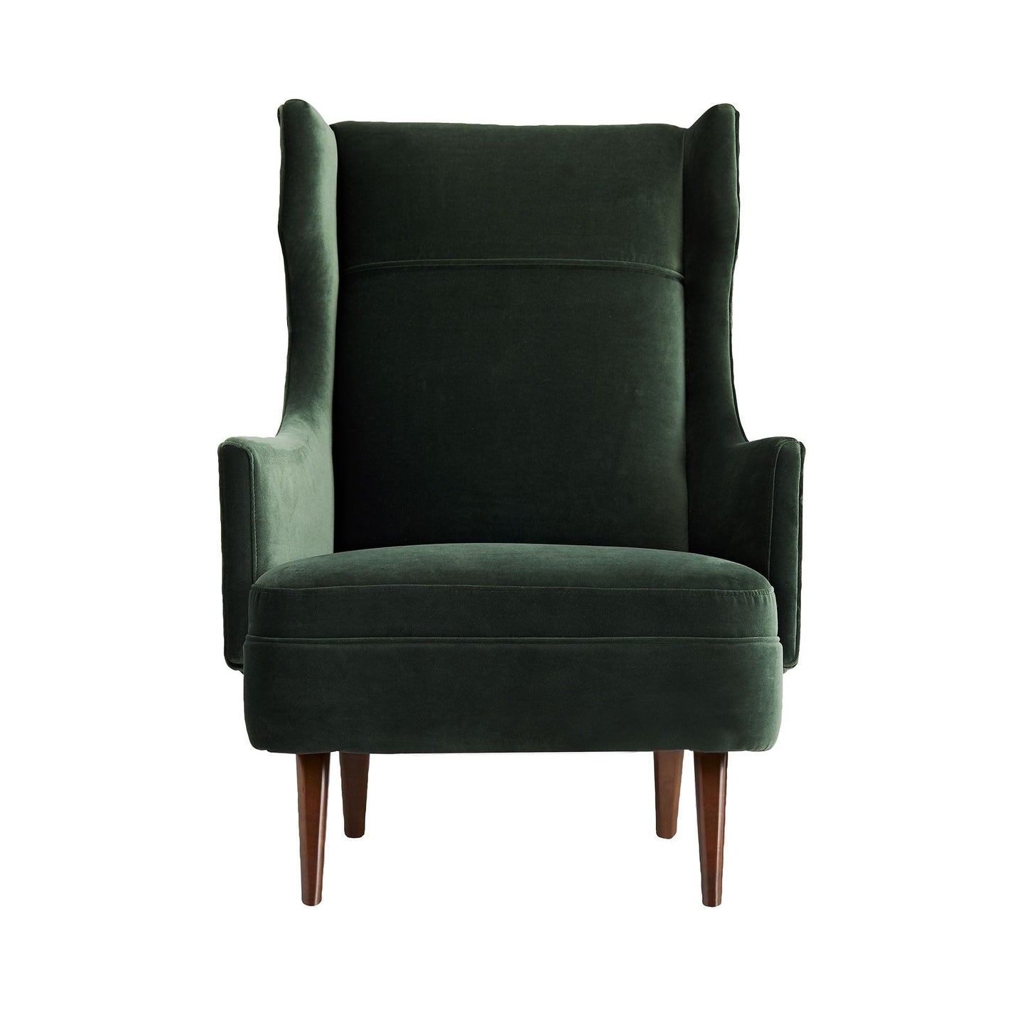 BUDELLI WING CHAIR FOREST VELVET