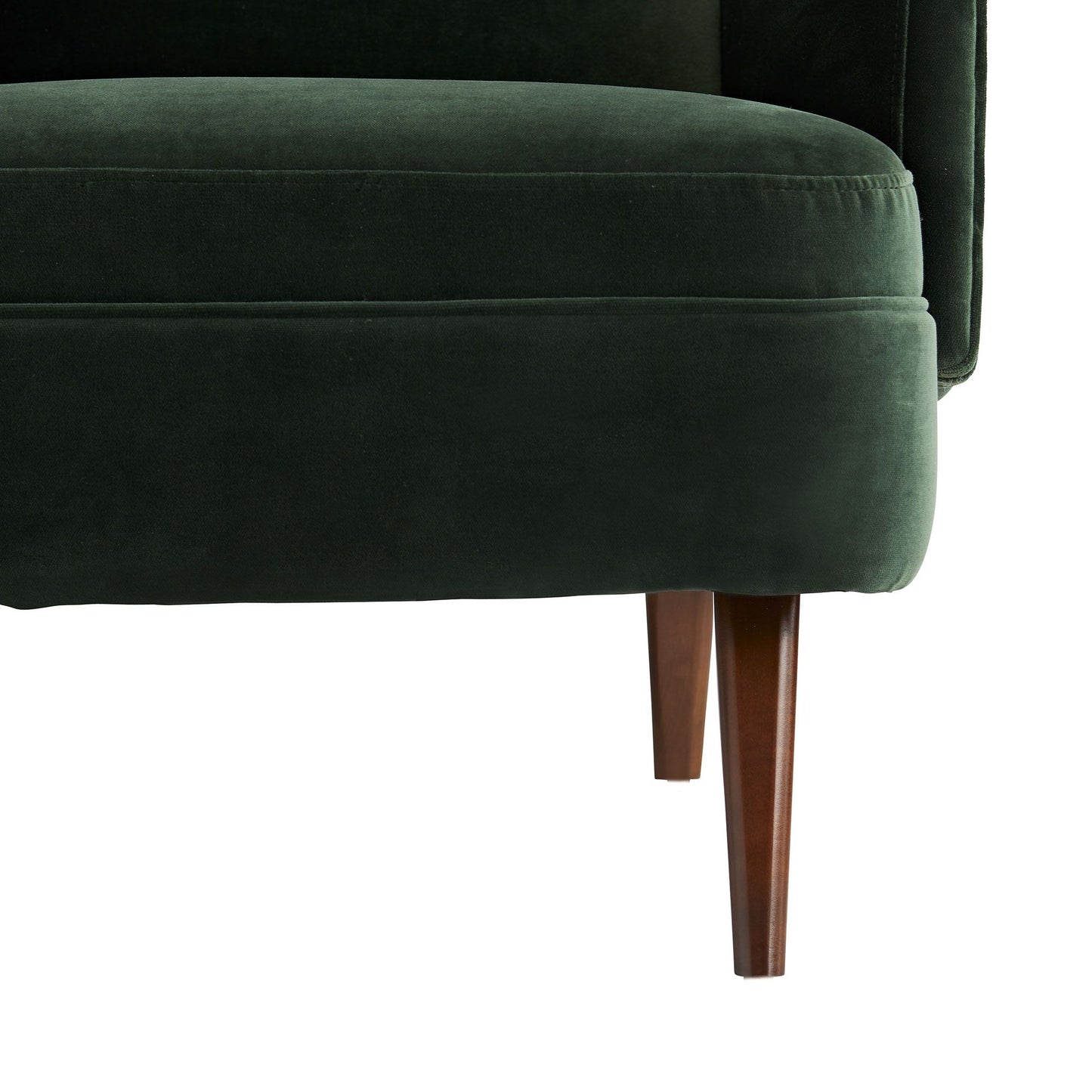 BUDELLI WING CHAIR FOREST VELVET