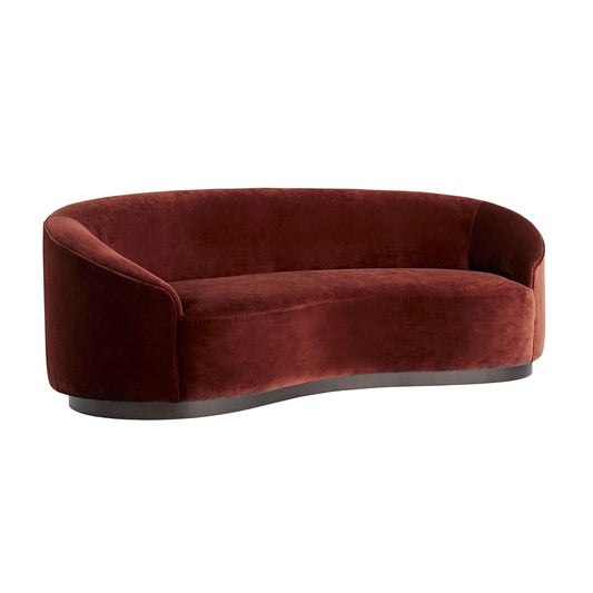 TURNER SMALL SOFA PAPRIKA VELVET