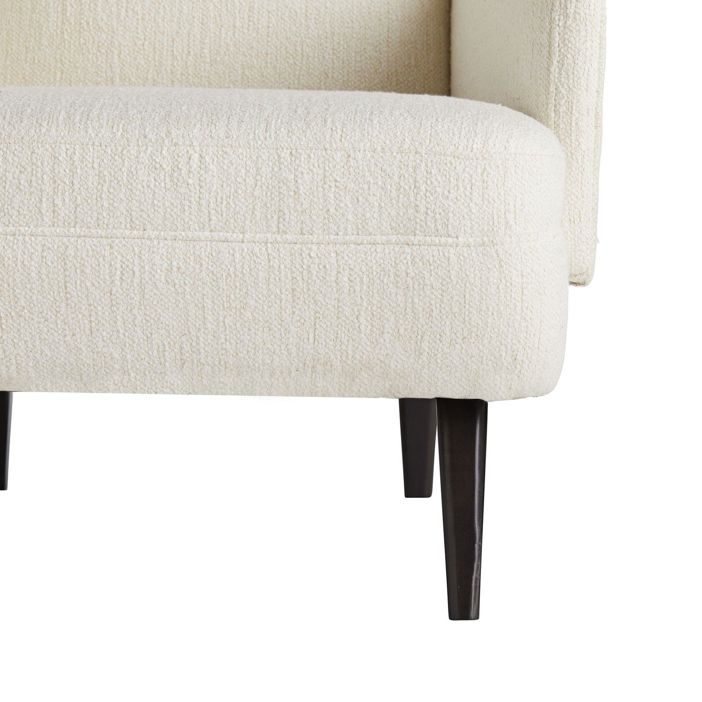 BUDELLI WING CHAIR CLOUD BOUCLE GREY ASH