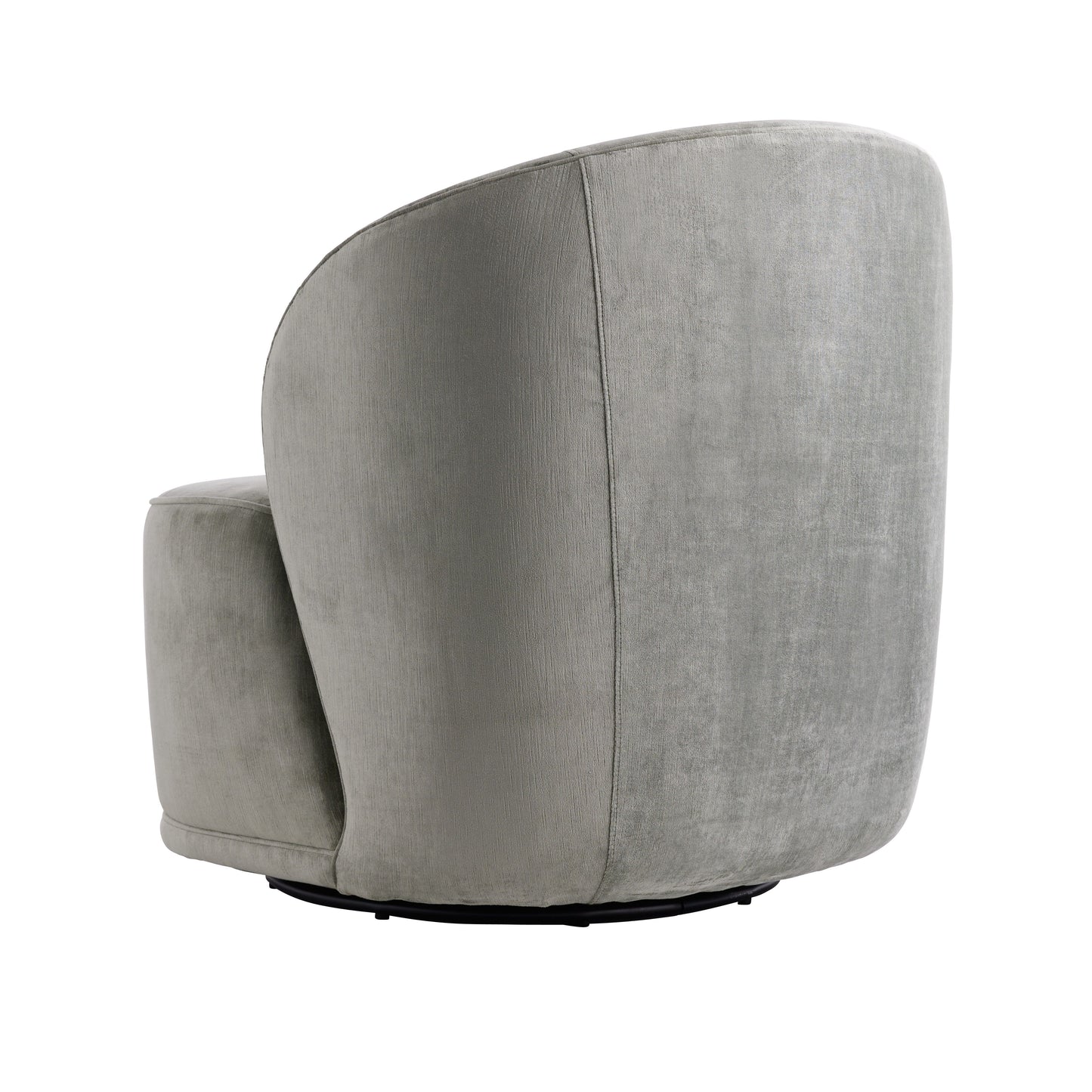 KAITLYN SWIVEL CHAIR MIST VELVET SWIVEL