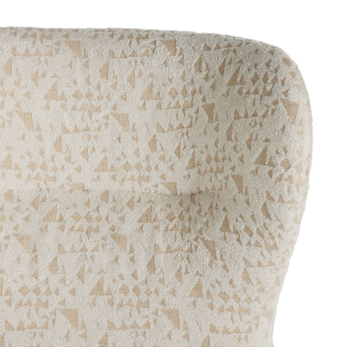 KIRBY ACCENT CHAIR FACET CREAM CHENILLE