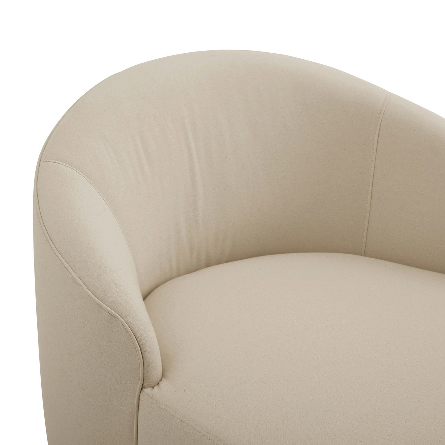 TURNER CHAISE MUSLIN GREY ASH RIGHT ARM