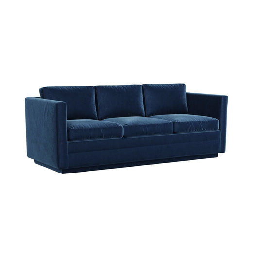 SEBASTIAN SOFA INDIGO VELVET