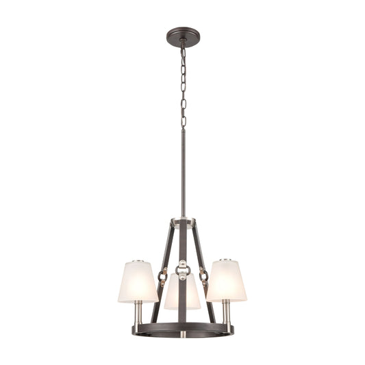 ARMSTRONG GROVE 18'' WIDE 3-LIGHT CHANDELIER