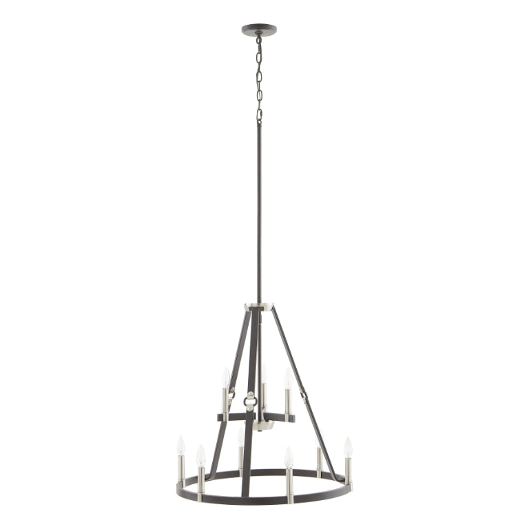 ARMSTRONG GROVE 25'' WIDE 9-LIGHT CHANDELIER