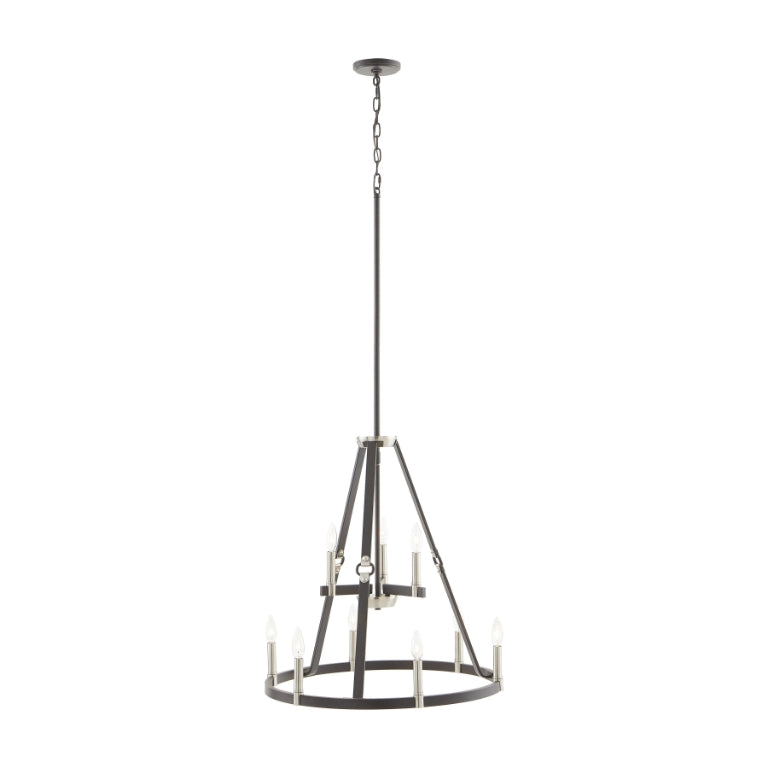 ARMSTRONG GROVE 25'' WIDE 9-LIGHT CHANDELIER