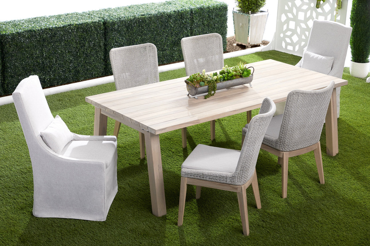 ADELE OUTDOOR SLIPCOVER DINING CHAIR