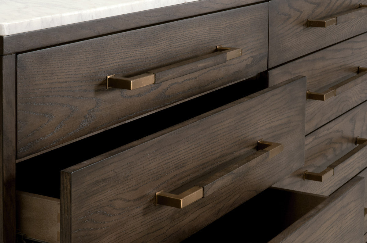 CAMBRIA 8-DRAWER DOUBLE DRESSER