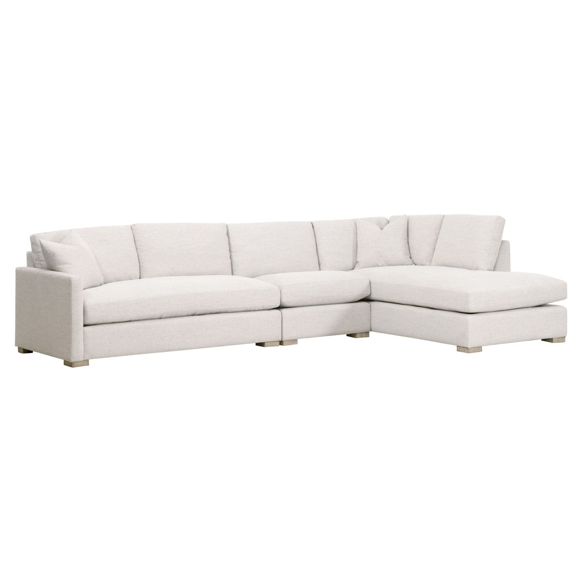 CLARA MODULAR 2-SEAT LEFT SLIM ARM SOFA