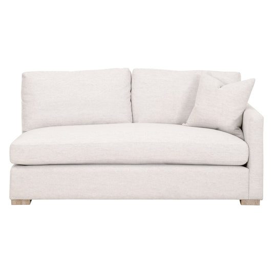 CLARA MODULAR 2-SEAT RIGHT SLIM ARM SOFA