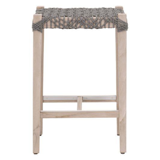 COSTA OUTDOOR BACKLESS COUNTER STOOL