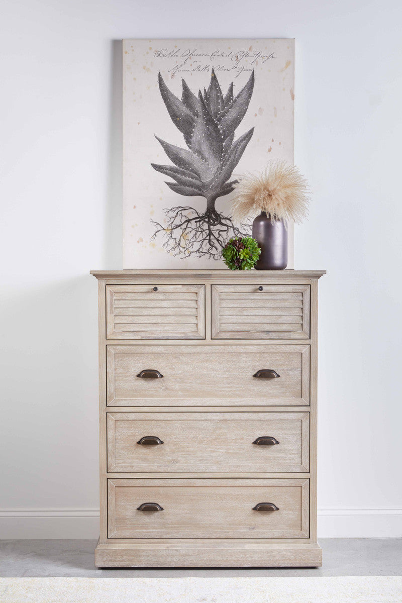 EDEN 5-DRAWER HIGH CHEST