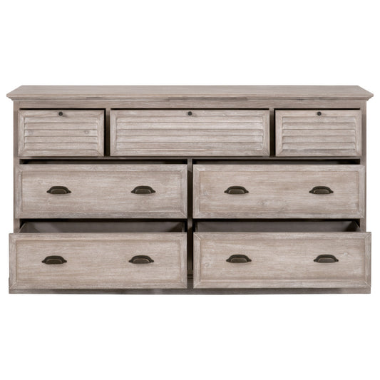 EDEN 7-DRAWER MEDIA DRESSER