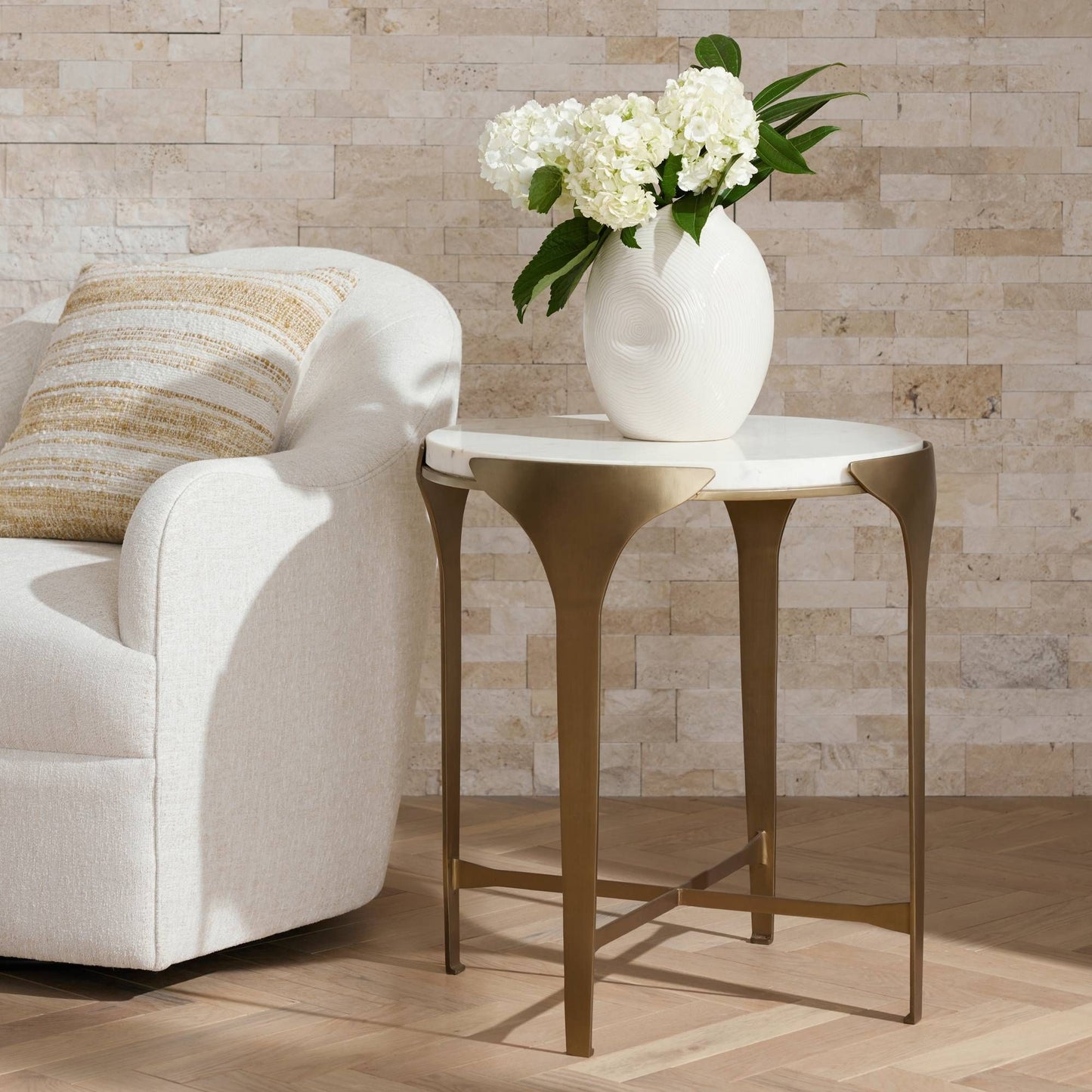 JANINE END TABLE