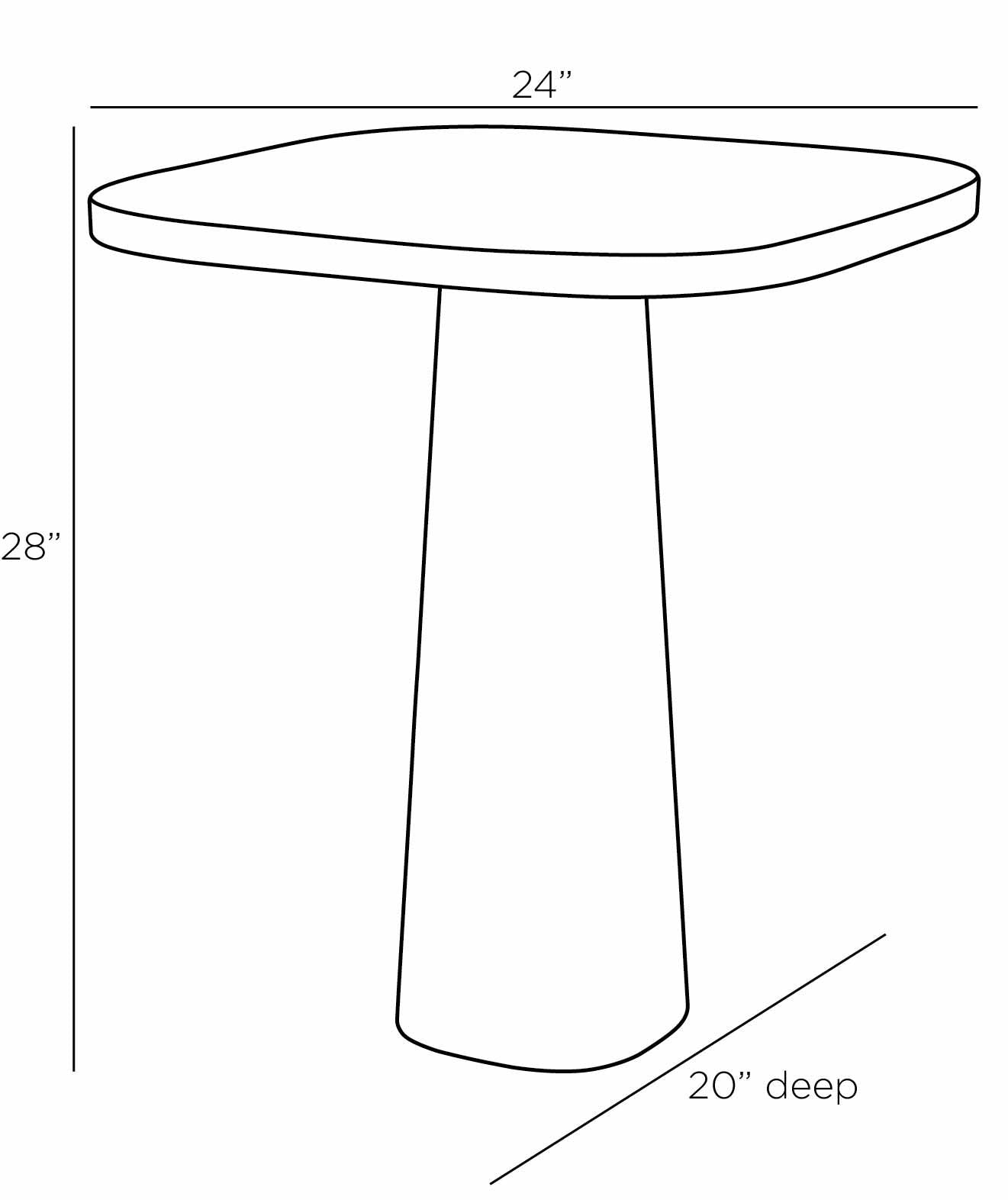 BLYTHE LARGE END TABLE