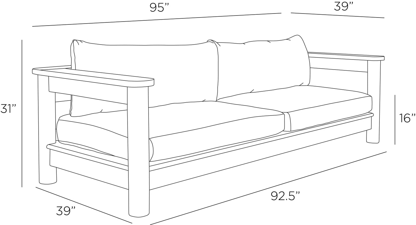 CALDWELL OUTDOOR SOFA