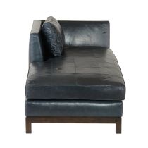 EDMOND CHAISE INK LEATHER